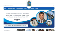 Desktop Screenshot of primaria-livada.ro